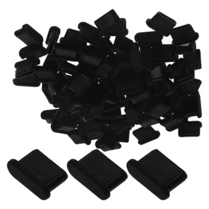 100 Pcs Protective Plug Port Dust Cover Dustproof Cell Phone Charging Protector - Zdjęcie 1 z 12