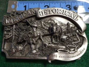America Historical Commemorative Belt Buckle - Picture 1 of 3