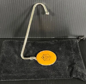 Veuve Clicquot Champagne Bolso de Mano Giratorio/Cartera Gancho de Mesa, Bolso de Terciopelo - Raro - Imagen 1 de 5