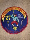 Boy Scout Baraboo Circus 27 Glacier's Edge Council Wisconsin Trail Jacket Patch