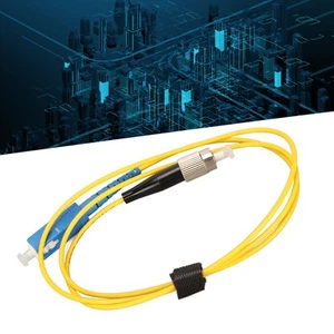 Fiber Optic Patch Cord 0.5yd FC To SC Single Mode Fiber Low Optical Loss FC SAL - Photo 1/22
