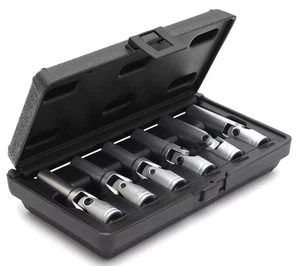 Juego de enchufes incandescentes 6 piezas 3/8" Drive | Kit de herramientas diésel flexible cromo vanadio - Imagen 1 de 4