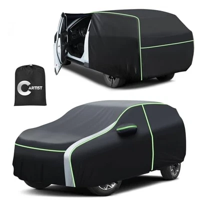 For Nissan Pathfinder 1996-2026 Waterproof Car Cover All Weather with Zipper Doo - Image 1 of 4