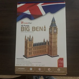 CUBICFUN 3D PUZZLE MC087H BIG BEN 116 - Picture 1 of 8