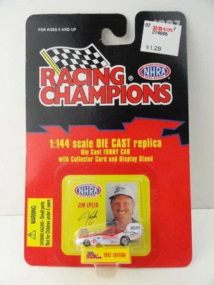 Coche divertido Jim Epler Winnebago 1997 Racing Champions NHRA 1/144 Foto 1 de 4