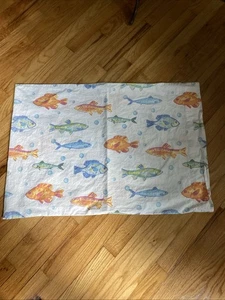 THE COMPANY STORE Kissenbezüge Fischmuster Baumwolle 32x22 Standard - Bild 1 von 6