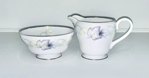 Shelley - Sycamore, large sugar & creamer / milk jug. Made in England - Picture 1 of 7