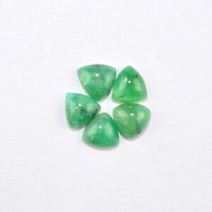 Natural Emerald Trillion Shape Gemstone Emerald Loose Gemstone Jewelry ZS-1472