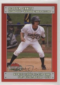 2010 Grandstand Midwest League All-Star Game Western Division Scooter Gennett
