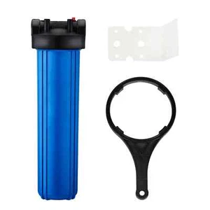 Geekpure 20 Inch Whole House Water Filter 1 Count (Pack of 1), Blue - Picture 1 of 11