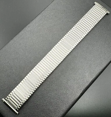 Vintage Bulova Accutron S/S Watch Metal Band Bracelet 17 & 22.5 mm NOS BU-93 - Image 1 of 4