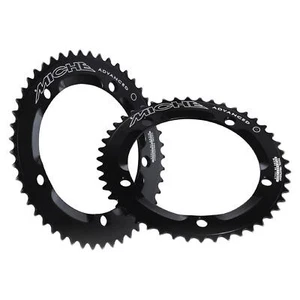 Miche 144PCD 1/8" Primato Advanced Pista Bike MTB Chainring 47T Ring Black - Picture 1 of 7