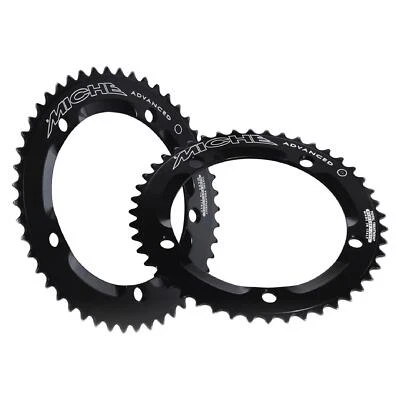 Plato Miche 144PCD 1/8" Primato Advanced Pista Bicicleta MTB 47T Anillo Negro Foto 1 de 4