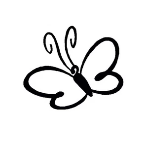 Butterfly Vinyl Decal Small Medium Large Lots of Colors Car Wall tumbler Sticker - Picture 1 of 3