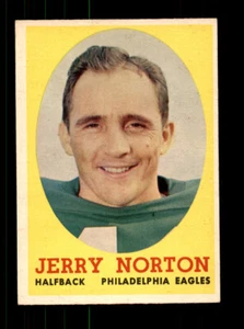 1958 Topps Football #40 Jerry Norton EX-MT - Picture 1 of 2