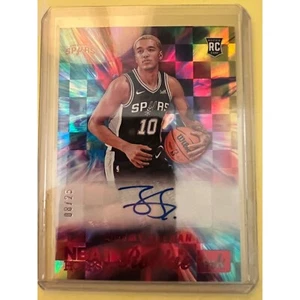 2022-23 Panini Hoops Jeremy Sochan Rookie Ink Auto 08/25 - Picture 1 of 2