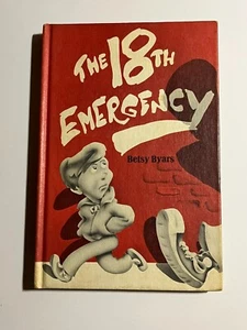 The 18th Emergency by Betsy Byars Book 1973 First Edition Hardcover Vintage - Imagen 1 de 5