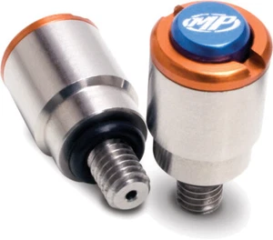 Motion Pro Micro Fork Bleeder Valves Pair KTM Husaberg NEW Low Profile 11-0081 - Picture 1 of 1