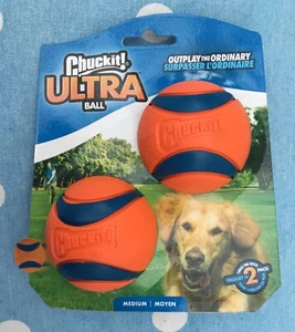 🌟CHUCKIT🌟ULTRA🌟DOG BALL / TOY🌟FUR BABY🌟MEDIUM🌟6.5CM🌟2-1/2”🌟NEW🌟SEALED🌟 - Picture 1 of 6