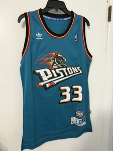 Grant Hill Pistons Adidas HWC Jersey Size Small - Picture 1 of 2