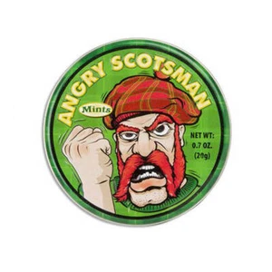 Officially Licensed Excellent Quality Archie McPhee Angry Scotsman Mints Gift - Picture 1 of 1