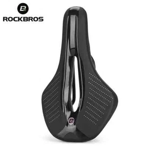 New ROCKBROS Saddle Breathable Hollow MTB Road Bike Lightweight Seat Cushion - Picture 1 of 10