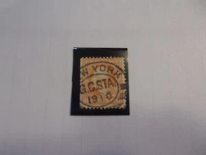 USA Used, 1908-09 Issue,Scott #336, 6 Cent Washington, Perf 12 DL WTMK - Picture 1 of 1
