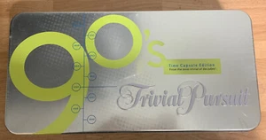 Trivial Pursuit 90s Time Capsule Edition Board Game Metallic Box New Sealed 🔥 - Picture 1 of 3