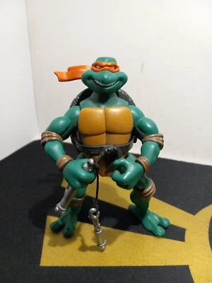 Teenage Mutant Ninja Turtles 2004 TMNT Battle Nexus Miguel Ángel + Cinturón Nunchaku Foto 1 de 4