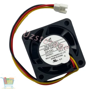 Ventilador de transmisión para MITSUBISHI MELCO NC5332H71 MMF-04C24DS DC24V 0.09A 40mm X15mm 3Pin - Imagen 1 de 3