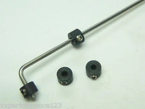 4X 2 mm Dia Stop Halsband Halter Drosselklappe Bremskabel Stange FG Low Losi Gas 1/5 - Bild 1 von 1