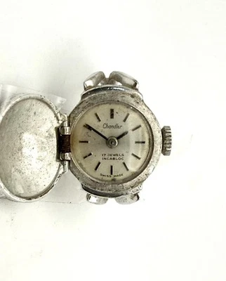 Reloj Chandler Vintage Cuerda Anillo Caja 16mm Usado Foto 1 de 4