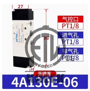 1PC NEW AirTac Air control valve 4A130E-06 #LL~ - Picture 1 of 5