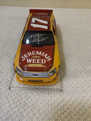 1/24 Nascar Jeremiah Weed Kenseth #17 Autografiado Foto 1 de 4