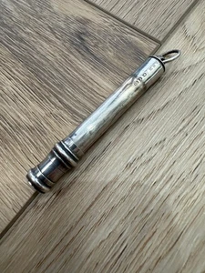 ANTIQUE HALLMARKED SILVER PROPELLING PENCIL - A.H.W MAKER - Picture 1 of 7