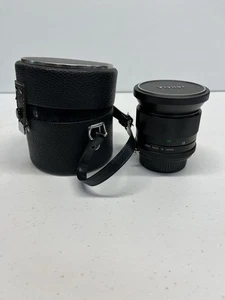 Vivitar 28mm 1:2.5 Camera Zoom Lens Wide Angle With Storage Bag - Picture 1 of 12