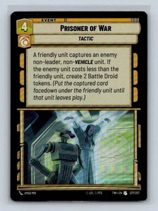 Prisoner of War Twilight of the Republic 227/257 Star Wars Unlimited - Picture 1 of 2