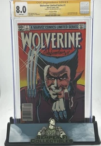 WOLVERINE Limited Series #1 - NEWSSTAND SIGNED  Rubenstein CGC  SS 8.0 - Picture 1 of 3