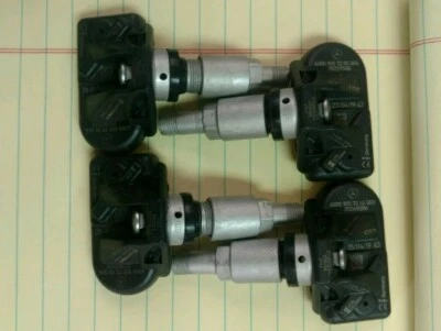 JUEGO DE 4 - Sensor de presión de neumáticos OEM Mercedes Benz TPMS -19 - 23 A/B E/S/GOE Foto 1 de 4