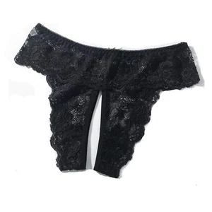Justgoo Womens Sexy Thongs Lace Panties Underwear Low Rise Plus Size Underpan... - Picture 1 of 4
