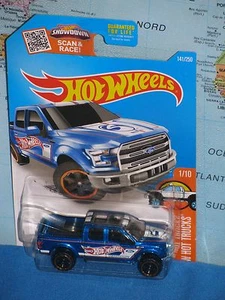 HOT WHEELS 2015 FORD F-150 #141/250 HW HOT TRUCKS 1/10 ***BRAND NEW & VHTF*** - Picture 1 of 9
