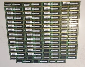 59x Samsung 32GB (1x32GB) 2Rx4 PC4-2400T-RA1 DDR4 Server RAMs (M393A4K40BB1-CRC) - Picture 1 of 9