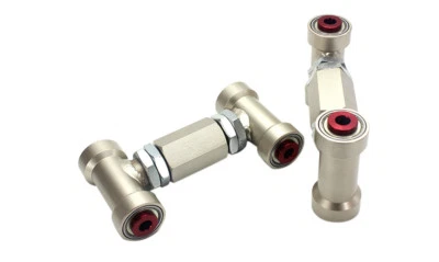 ISR Adjustable Pro Front Upper Camber Control Arms Set Z32 300ZX R32 GT-R New - Image 1 of 4