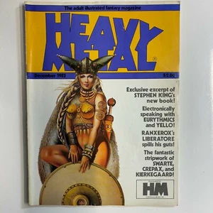 Rivista fumetti heavy metal dicembre 1983 Stephen King Crepax Ranx! - Foto 1 di 2