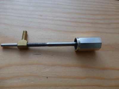 CELLO BOW SCREW, SOLID STERLING SILVER, NO PEARL EYE,  UK SELLER! - Image 1 of 3