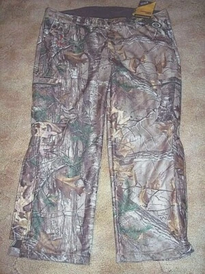 Mens 3X Camo Pants Scent Control Hunting Pants Realtree Camo Pants Windproof  - Image 1 of 4