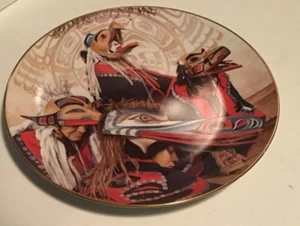 MASKS OF THE POTLATCH Pacific West Coast First Nations Series 607 of 5000 - Picture 1 of 6