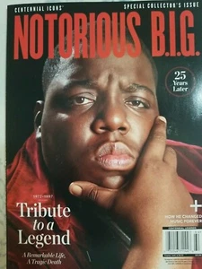 NOTORIOUS B.I.G.  CENTENNIAL ICONS MAGAZINE SPECIAL 4-22 TRIBUTE To A LEGEND M22 - Picture 1 of 2