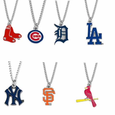 MLB 18" Pendant Chain Necklace Cover