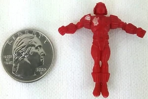 1980's Vintage Red MUSCLE M.U.S.C.L.E. Men Figure - Picture 1 of 6